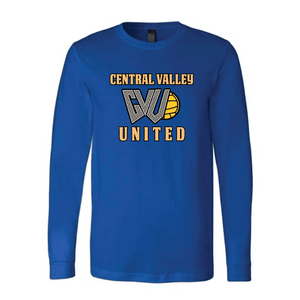 Central Valley United Long Sleeve - Royal Blue