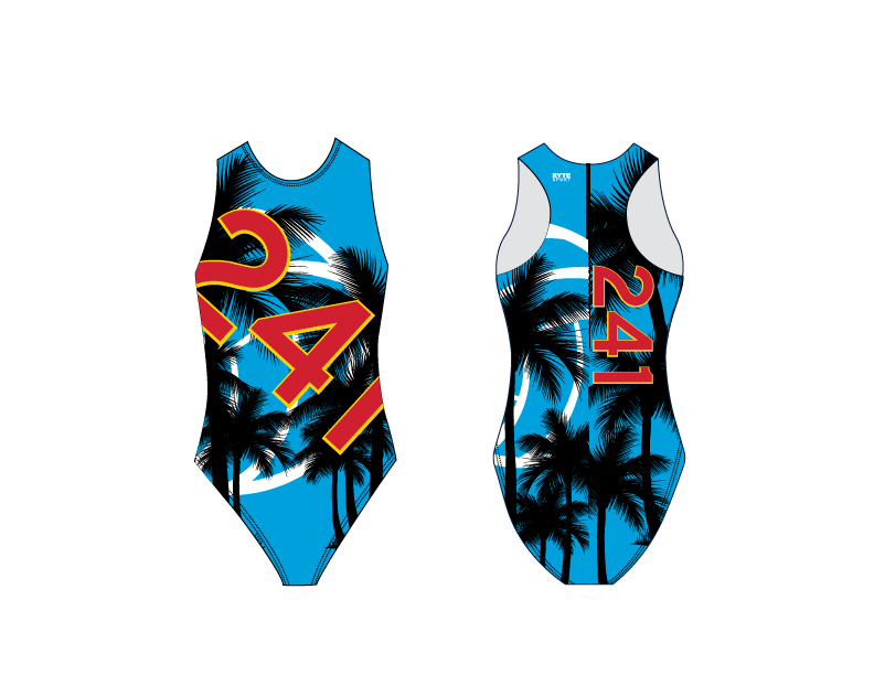 241 Water Polo Club Women's Water Polo Suit