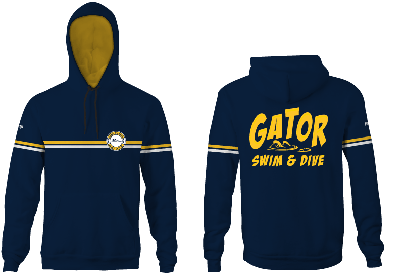 Land O' Lakes High School Swim 2020 Custom Vintage Heathered Navy