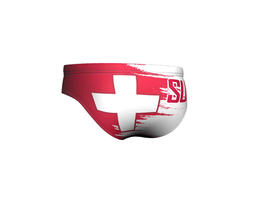 Switzerland Men's Swim & Water Polo Brief