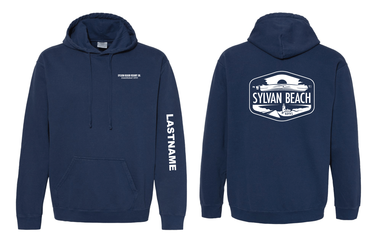 Sylvan Beach Hoodie - Navy