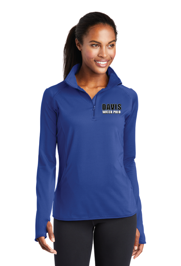 Davis Women's 1/4 zip - Royal