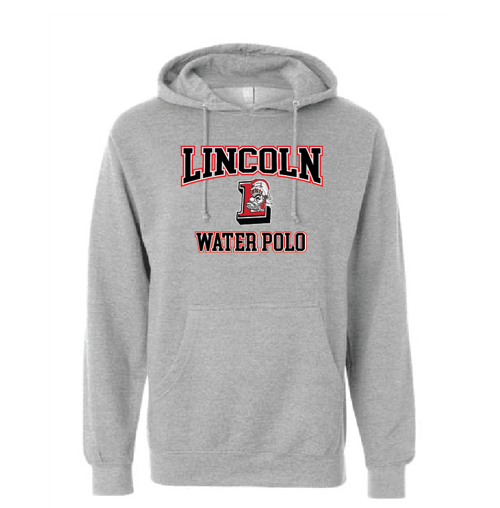 Lincoln Unisex Hoodie - Heather Gray
