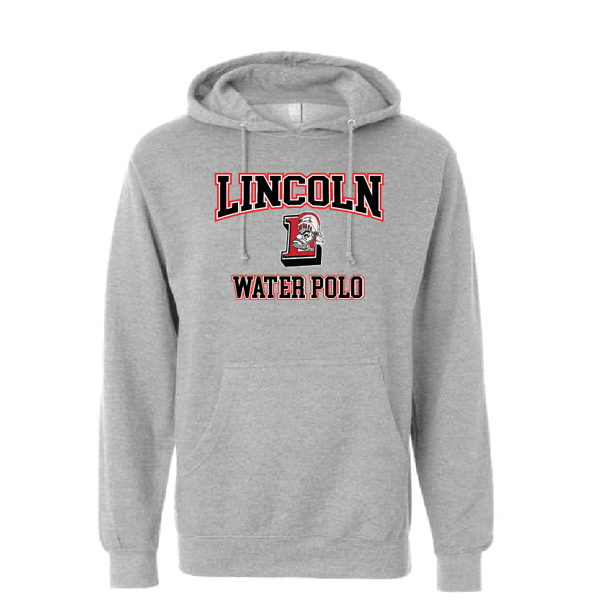 Lincoln Unisex Hoodie - Heather Gray