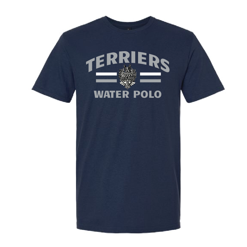 Redlands Water Polo Tee - Navy