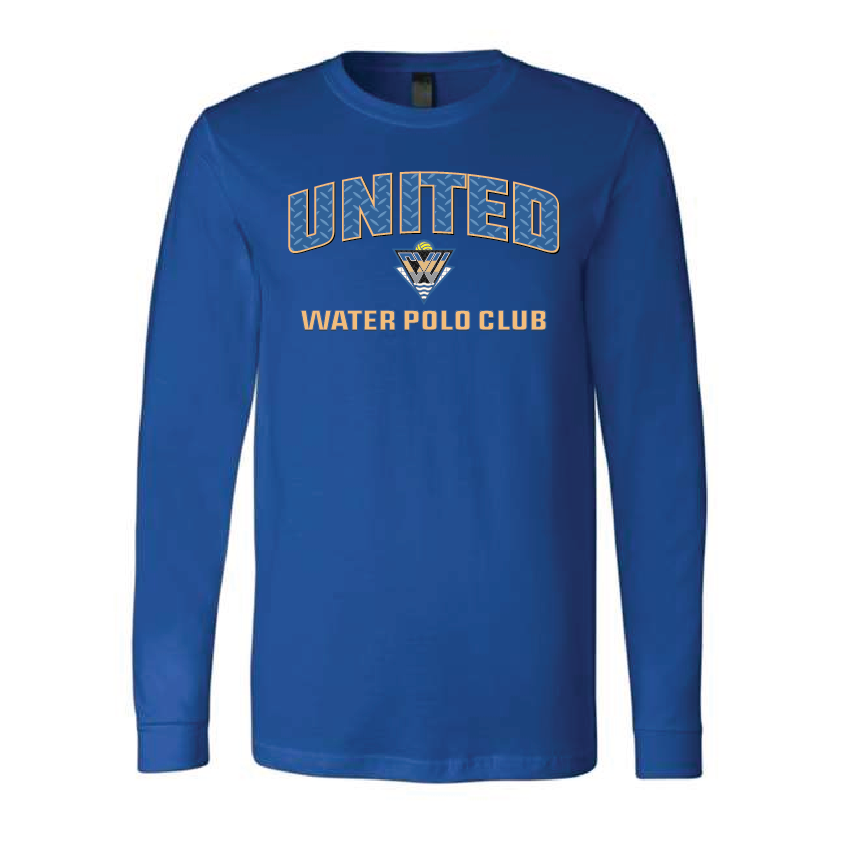 CVU unisex long sleeve tee - Royal