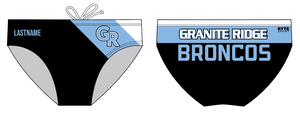 CUSTOM Granite Ridge Water Polo Brief