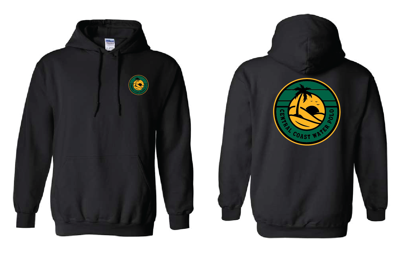 Central Coast Water Polo Hoodie - Black