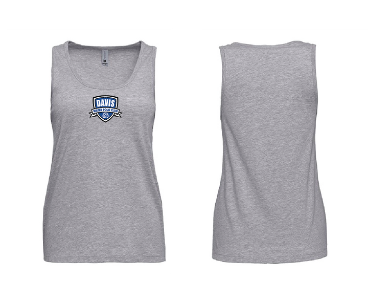 Davis Ladies Tank Top - Heather Gray