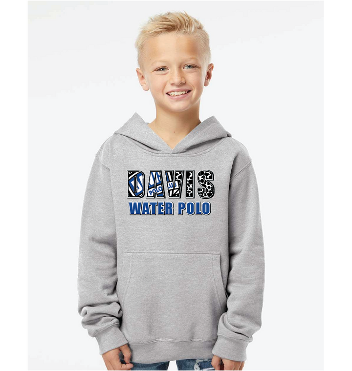 Davis Youth Hoodie - Heather Gray