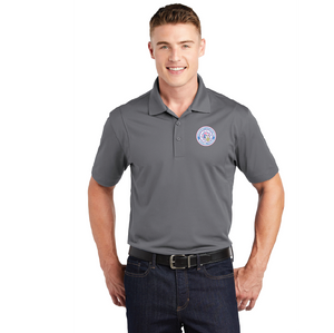 Blossoms Polo Men's Shirt - Grey