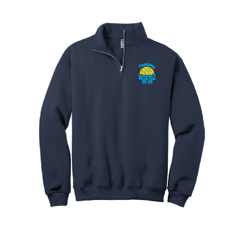 Redlands Unisex Fleece 1/4 zip - Navy