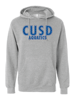 CUSD Unisex Hoodie - Heather Gray RYTE Sport