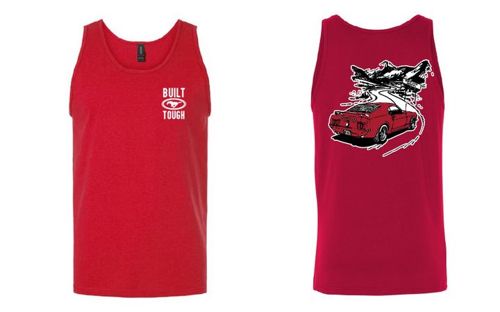 Monte Vista Unisex Tank - Red