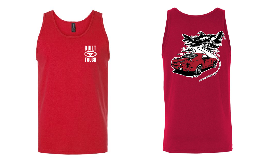 Monte Vista Unisex Tank - Red