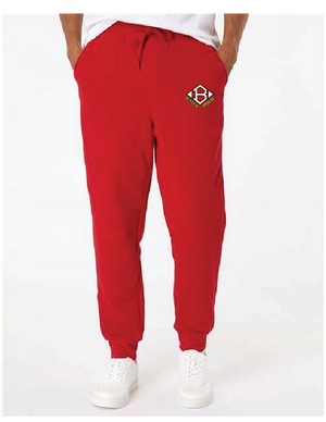 Clear Brook unisex Jogger - Red