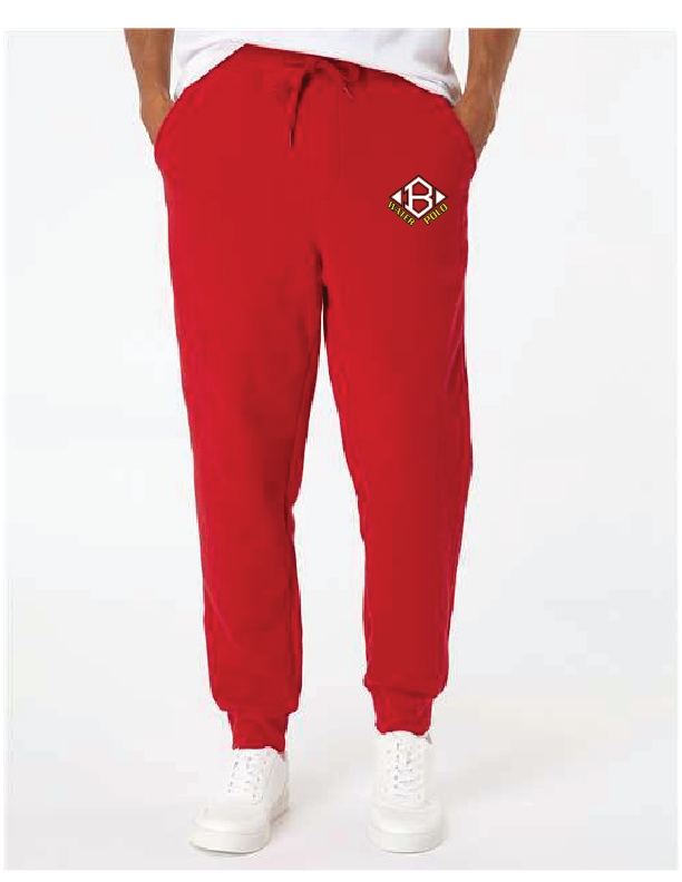 Clear Brook unisex Jogger - Red