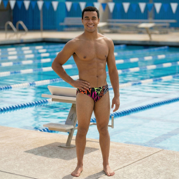 1987 Skulls Mens Water Polo Suit