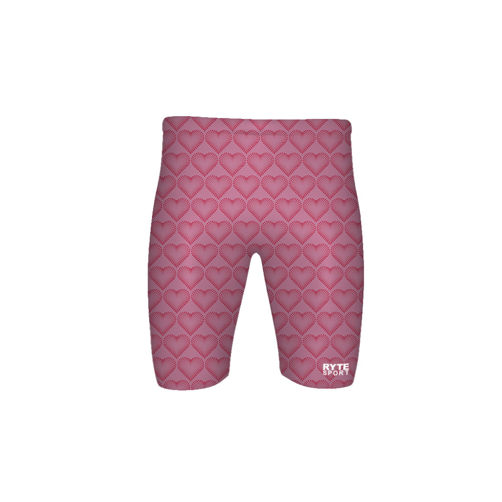 Pink Hearts Valentines Day Jammers