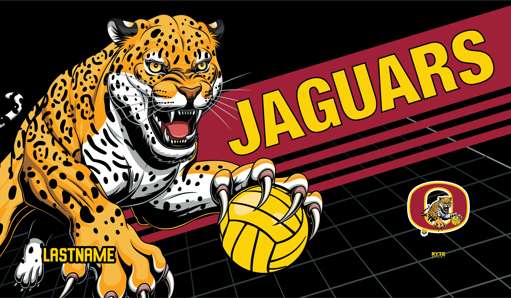 CUSTOM Ontario HS Water Polo Towel - 2024 RYTE Sport