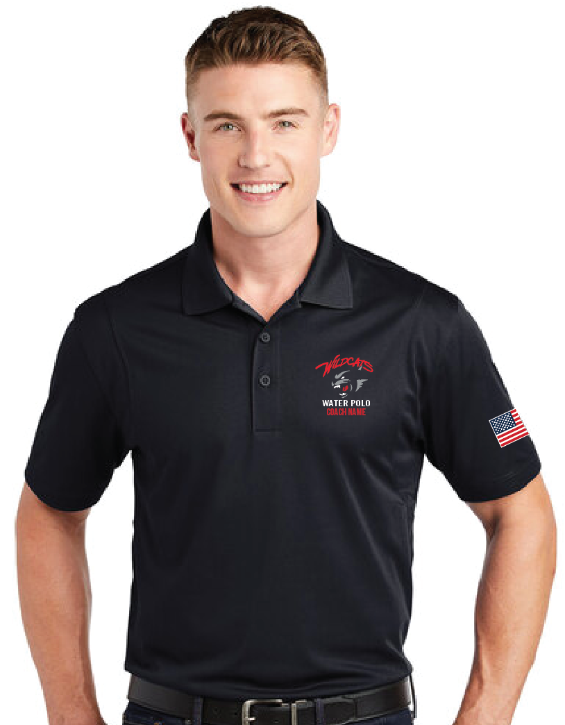 CUSTOM COACH REV Polo - Black