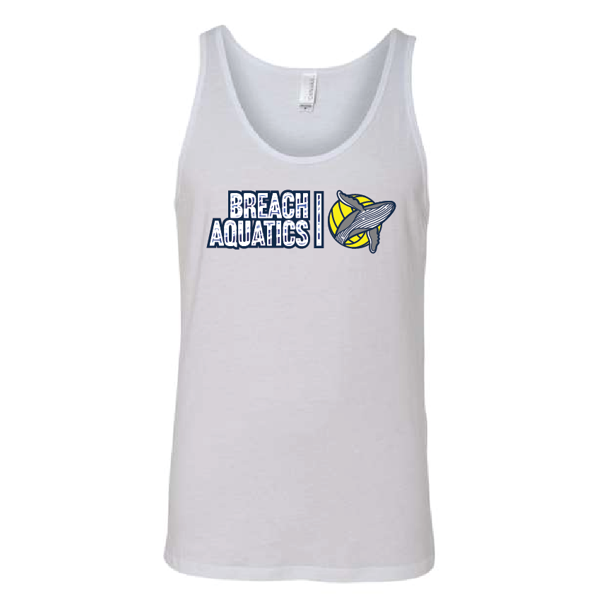 Breach Water Polo Tank - White RYTE Sport