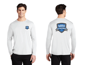 Davis Adult Long Sleeve Sun Shirt - White