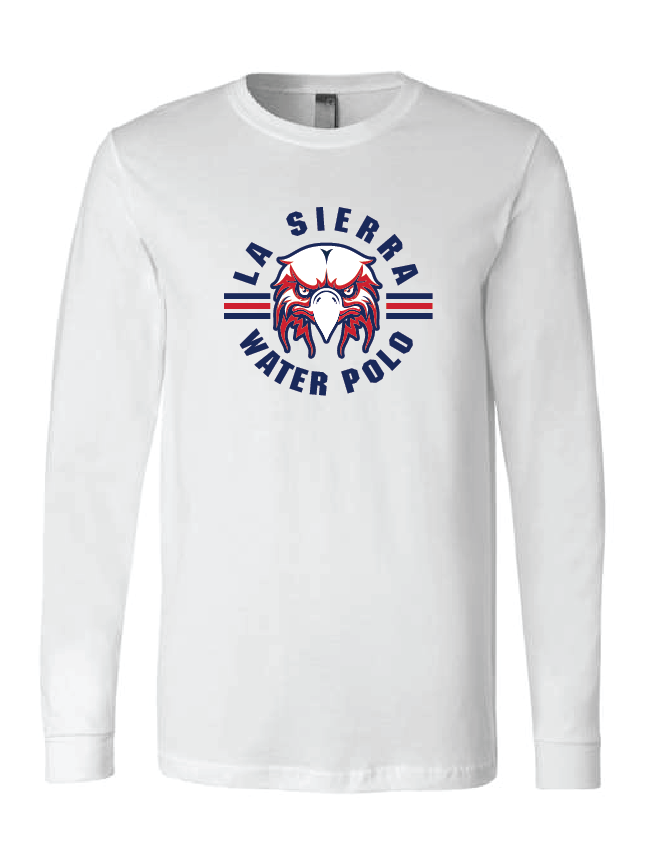 La Sierra Unisex Long Sleeve Tee - White