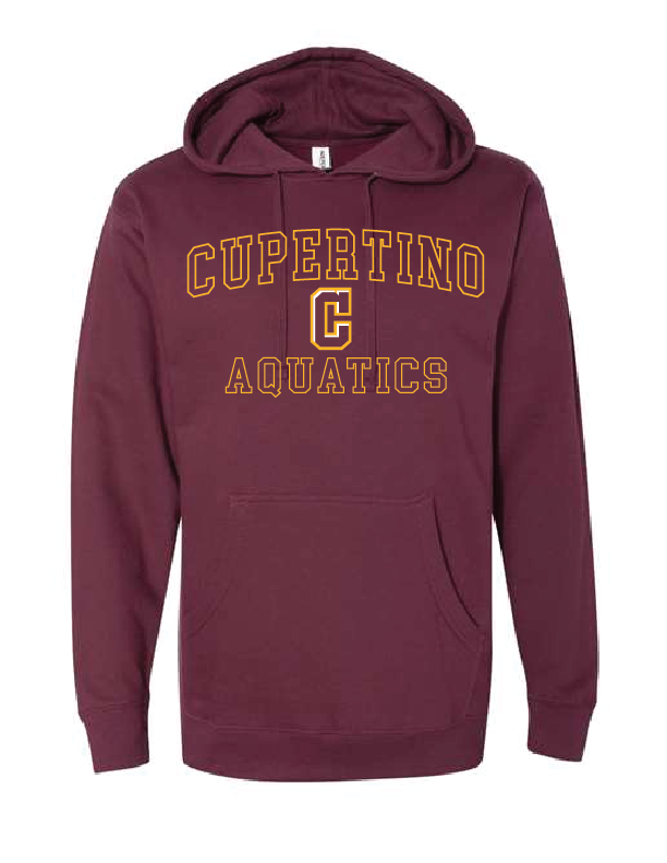 Cupertino Unisex Hoodie - Maroon