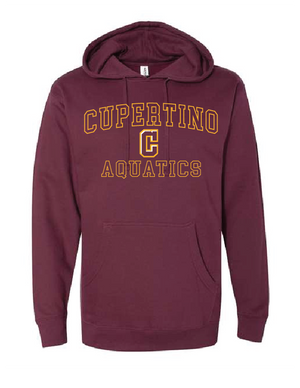 Cupertino Unisex Hoodie - Maroon