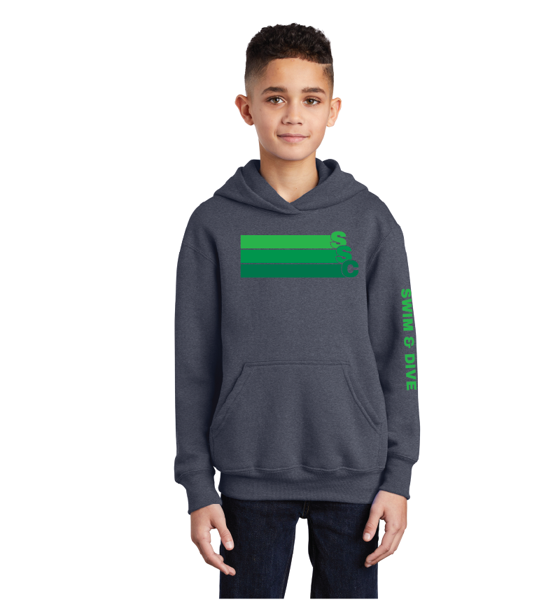 SSC Youth Hoodie - Heather Navy