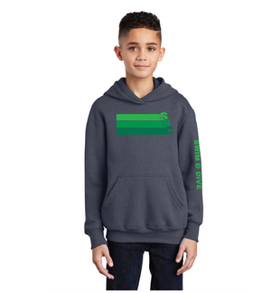 SSC Youth Hoodie - Heather Navy