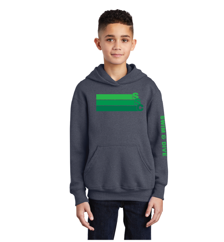 SSC Youth Hoodie - Heather Navy