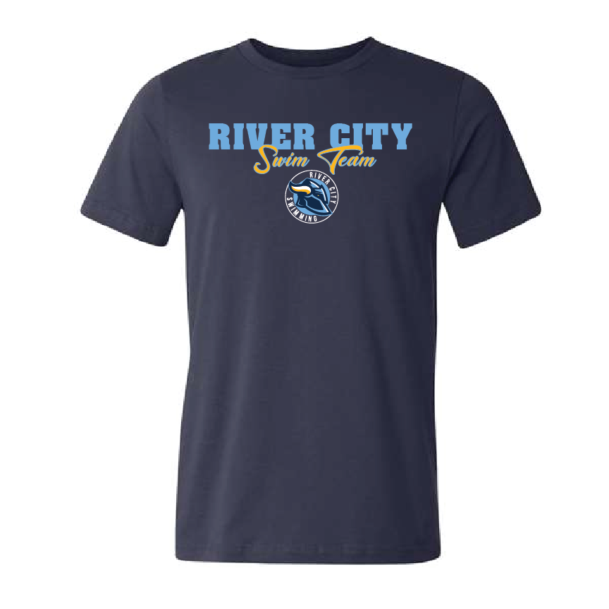 River City Unisex Tee - Navy