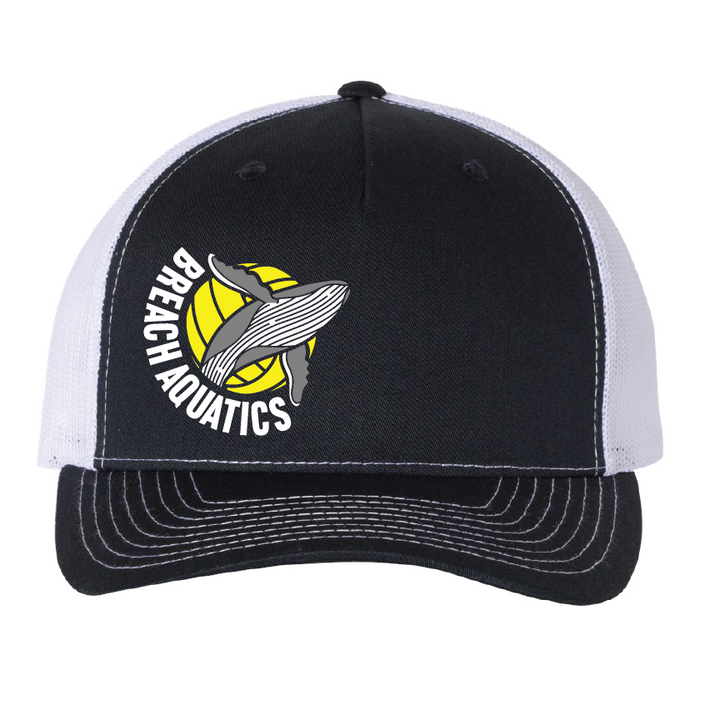 Breach Water Polo Trucker Cap - Navy-White RYTE Sport