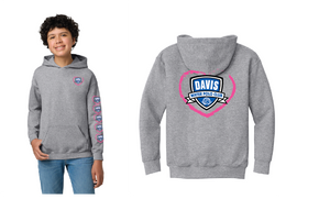 Davis Youth Heart Hoodie