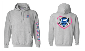 Davis Adult Heart Hoodie