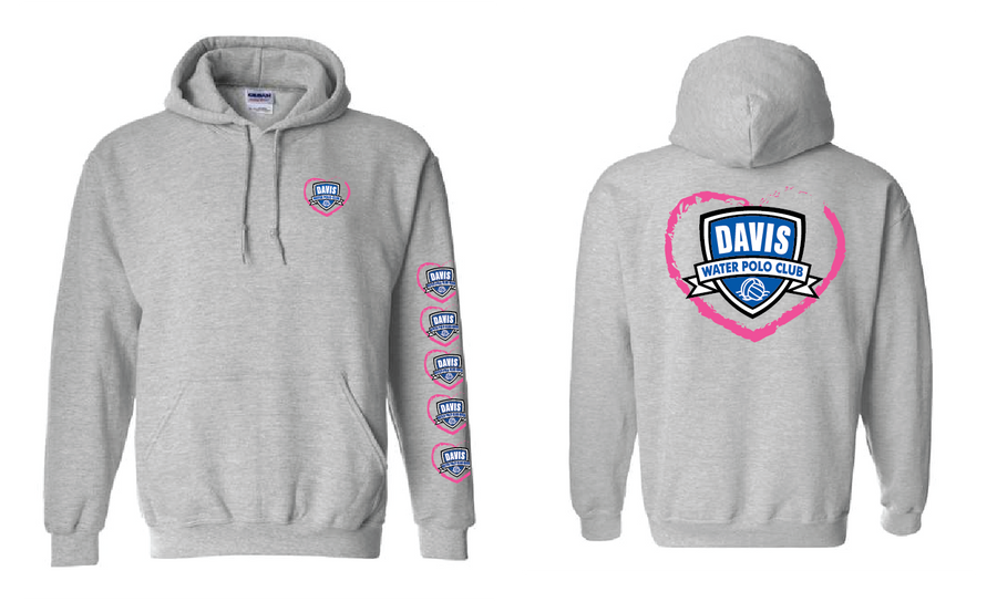 Davis Adult Heart Hoodie