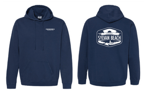 Sylvan Beach Hoodie - Navy - No Personalization