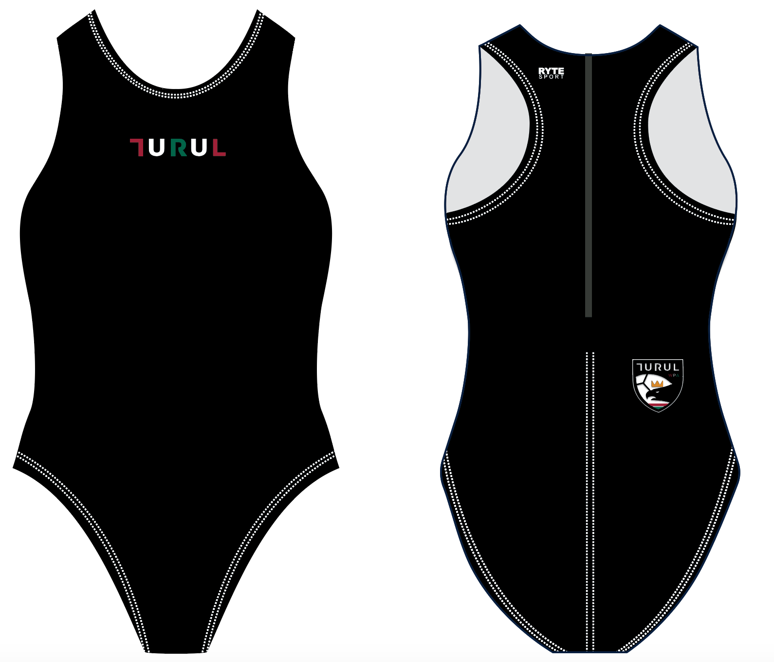 Turul Zip Up - Black