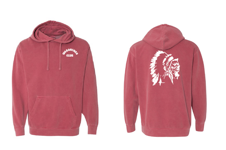 Wabaningo Club Hoodie - Crimson