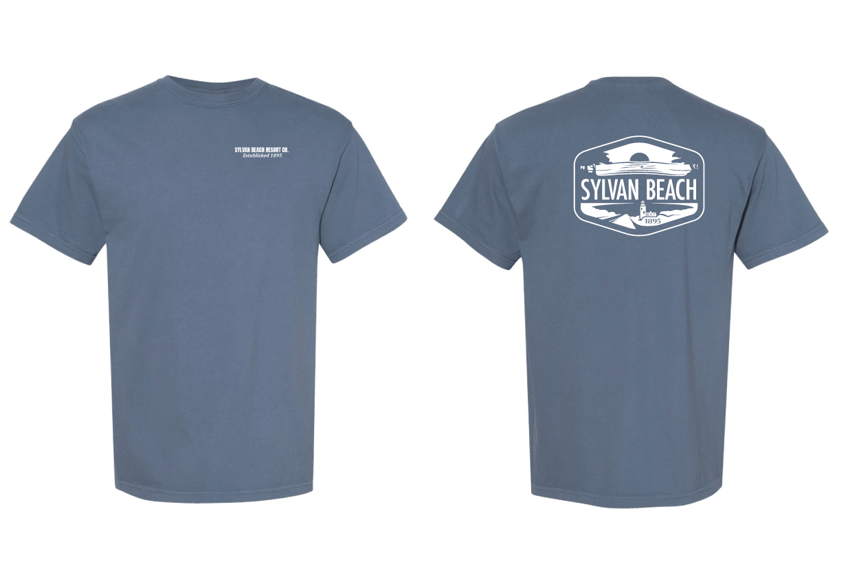Sylvan Beach Tee - Blue Jean