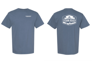 Sylvan Beach Tee - Blue Jean