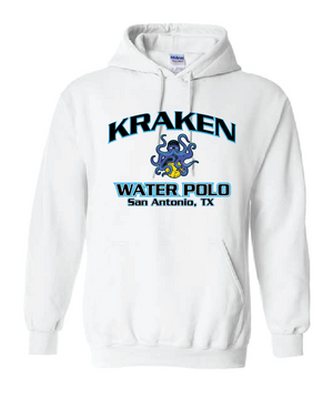 Kraken Unisex Hoodie - White