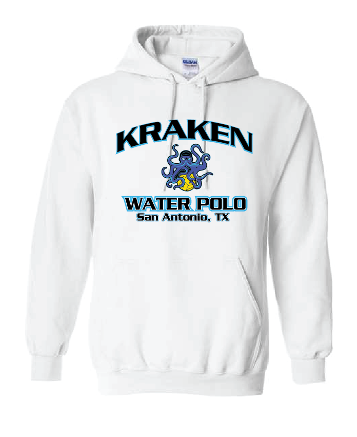 Kraken Unisex Hoodie - White