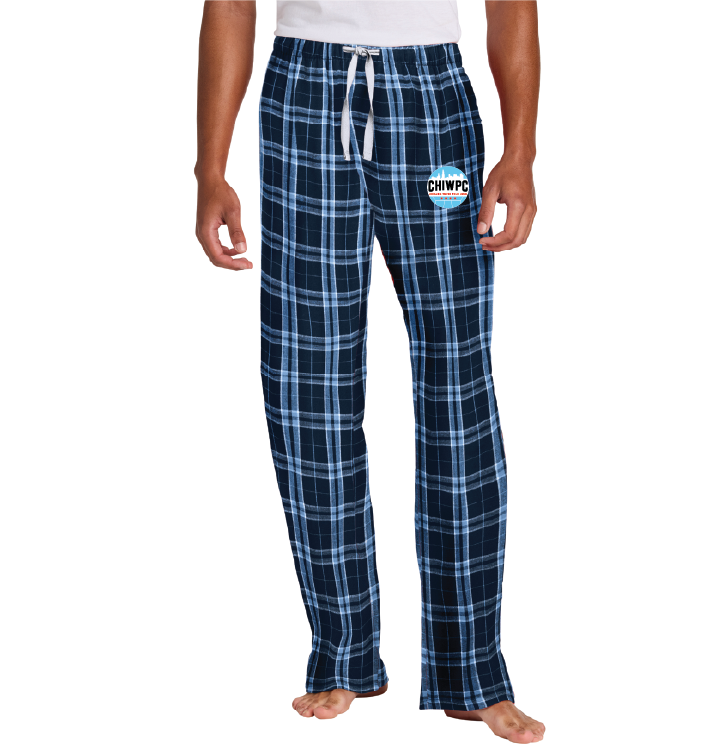 CHIWPC Flannel Pant - Navy and Columbia Blue