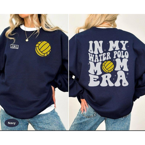 In My Water Polo Mom Era Crewneck Sweatshirt RYTE Sport