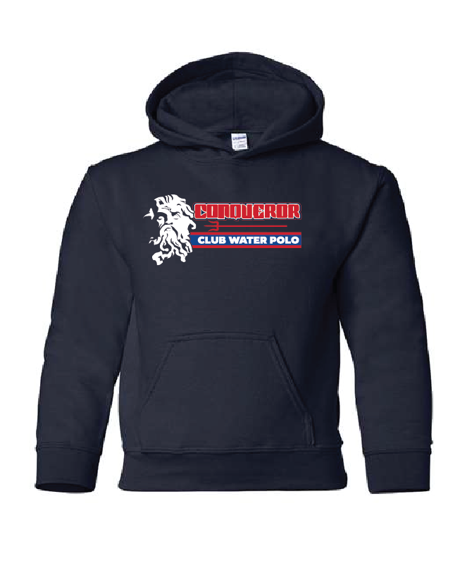 Conqueror Youth Hoodie - Navy