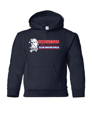 Conqueror Youth Hoodie - Navy