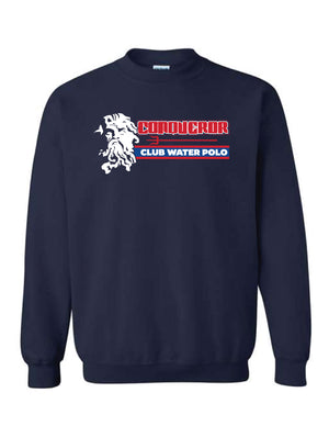 Conqueror Adult Crewneck - Navy